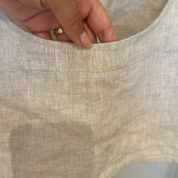 Reformation Linen Crop Top size 2 - Picture 6 of 14